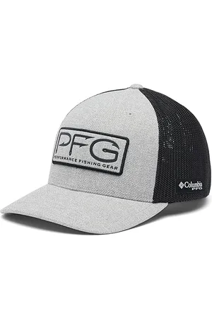 Columbia PFG Logo Mesh Ball Cap-Tall, , L/XL