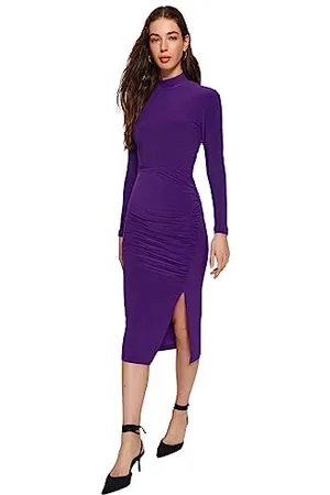 Trendyol FeMan Bodycon Slim fit Knit Dress, ,XL
