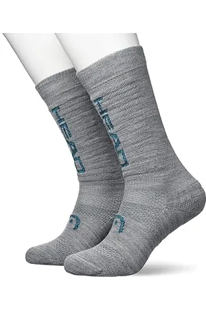 Head Unisex KNEEHIGH, Grey/Sky Blue Combo, 6-8 UK