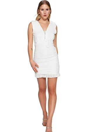 Trendyol Women Bodycon Fitted Knit Dress, ,38