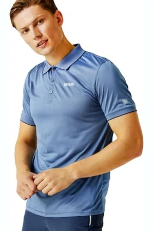 Regatta Mens Remex II Jersey Quick Dry Short Sleeve Polo Shirt Top - - M