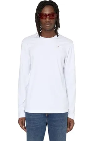 Diesel _T-DIEGOR-LS-MICRODIV_Shirt_100-0HFAX_XXS