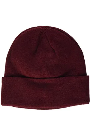 Build Your Brand Heavy Knit Beanie hat, , One Size