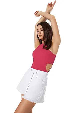 Trendyol Woman Plain Knit Bodysuit, ,M