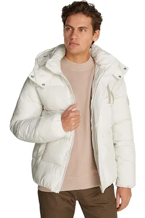 Calvin Klein Calvin Klein Men’s Essentials Puffer Jacket with Hood, , XL
