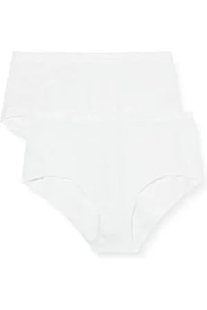 Playtex Brief Woman Organic Cotton Midi Brief x2, , 3XL