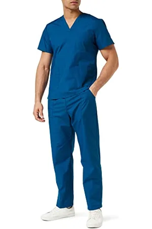 MISEMIYA Uniforms Unisex Scrub Set – Medical Uniform with Scrub Top and Pants - Ref.6801-6802 - Large
