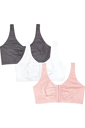 Fruit Of The Loom Womens Front Close Builtup Sports Bra, , 42