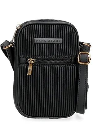 Pepe Jeans Aurora Shoulder Bag Mobile Holder 11x17.5x2.5 cm Synthetic Leather