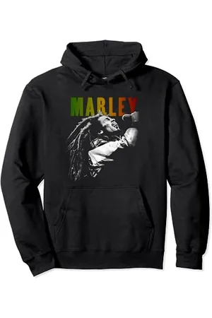 Bob Marley Rastaman Vibration Washed Pullover Hoodie
