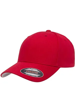 Flexfit Cotton Twill Fitted Cap Trucker Hat, , L-XL