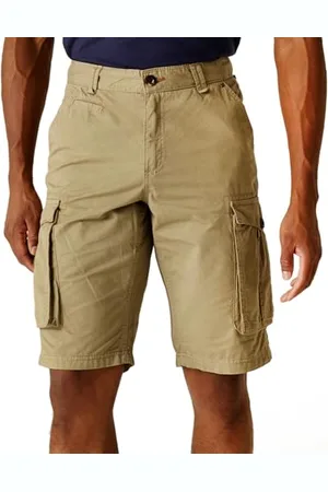 Regatta Mens Shorebay Vintage Walking Cargo Shorts - Golden Sand - 42