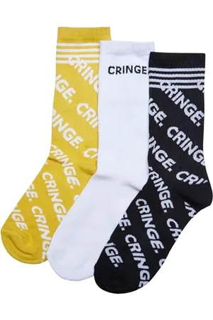 Mister Tee Cringe Socks 3 Pack, , 43-46