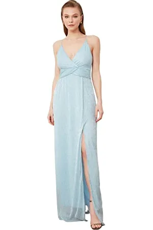 Trendyol Women Maxi A-line Regular fit Woven Evening Dress