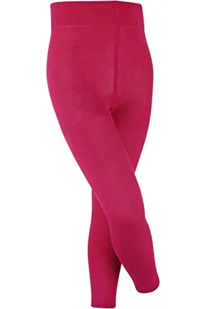Falke Unisex Kids Family K Le Sustainable Cotton Plain 1 Pair Leggings, , 3-5.5