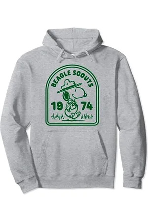 Peanuts Beagle Scouts One Color Badge Pullover Hoodie