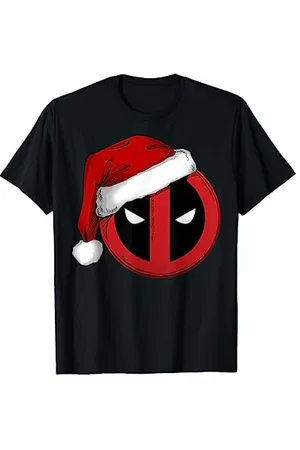 Marvel Deadpool Icon Santa Hat Christmas T-Shirt
