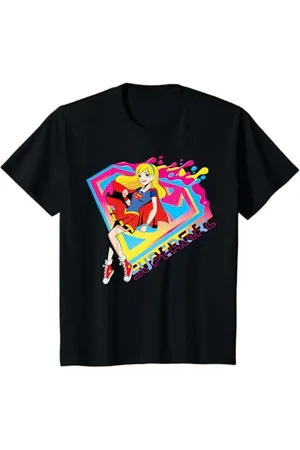 DC Comics Originals Youth DC Kids Super Hero Girls Supergirl Logo Drips T-Shirt