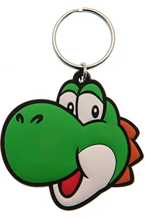 Pyramid International Super Mario (Yoshi) Rubber Keychains, , One Size