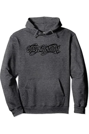 Aerosmith Aero (Black Logo) Pullover Hoodie