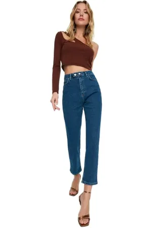 Trendyol Women High Waist Skinny fit Slim Fit Jeans