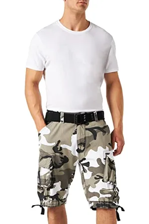 Brandit Savage Vintage Gladiator Shorts Inclusive Matching Belt, Many Colours, Also Plus Size to 7XL - , 6XL