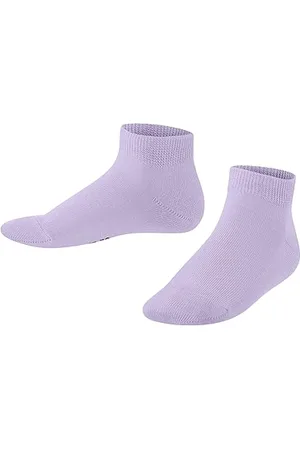 Falke Unisex Kids Family K SN Sustainable Cotton Low-Cut Plain 1 Pair Trainer Socks, , 3-5