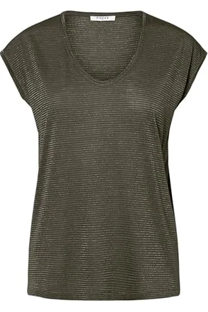 Pieces® Billo Lurex Stripes Short Sleeve T-shirt S
