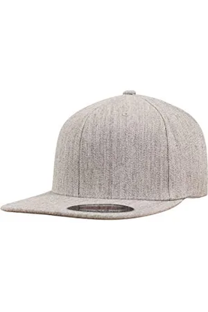 Flexfit Flat Visor Kappen, Heather, L/XL
