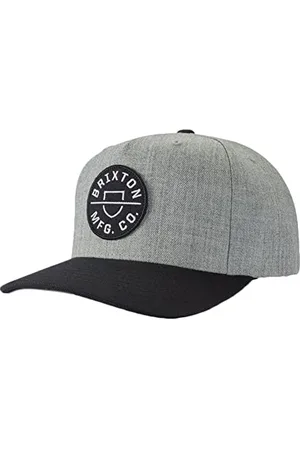 Brixton Unisex-Adult Crest C MP Snapback Baseball Cap, , One Size