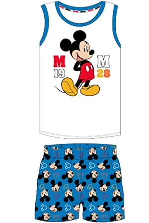 Disney Ensemble Mickey garçon, bleu, 6 ans