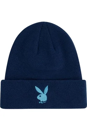 Concept One Playboy Beanie Hat, Cuffed Knit Winter Cap with Logo, , One Size