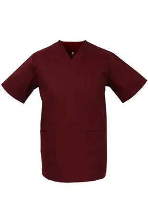 MISEMIYA Scrub Top Unisex Scrubs - Medical Uniform V-Neck Tunic Scrub Top 817 - X-Large