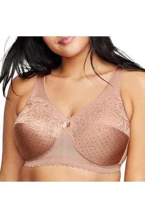 Glamorise Full Figure Plus Size MagicLift Original Support Bra Wirefree #1000
