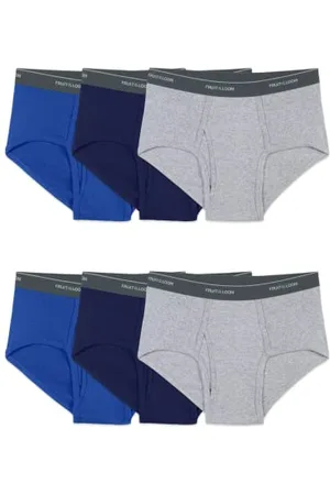 Fruit Of The Loom Mens Tag-Free Cotton Briefs, , XXL