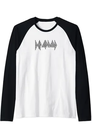 Def Leppard Hollow Raglan Baseball Tee