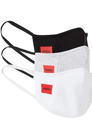 HUGO BOSS Unisex_Adult 3Pack Mouth and Nose Protection mask, , S