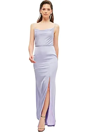 Trendyol FeMan Maxi Shift Regular fit Woven Evening Dress