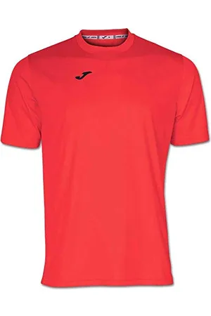 Joma Mens Combi Coral Fluor M/C T-Shirt, , XS UK