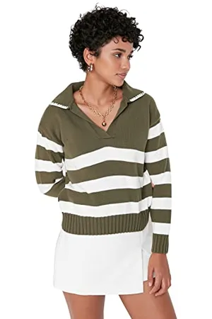 Trendyol Sweater - - Polo Neck