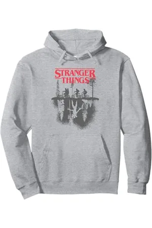 Stranger Things Silhouette Forest Logo Pullover Hoodie