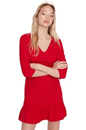 Trendyol Dress - - Ruffle Hem