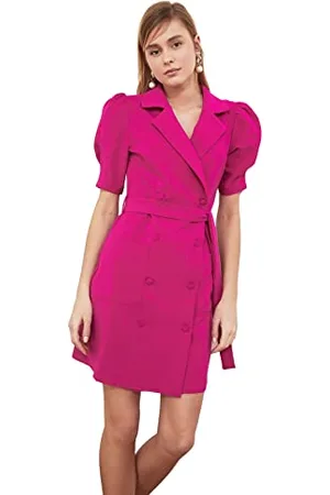Trendyol Women Mini Jacket Dress Regular fit Woven Dress