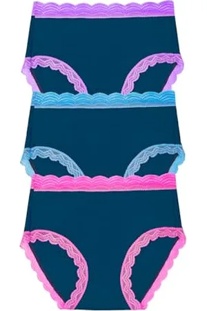Stripe & Stare High Rise Brief Panty Pack, Women