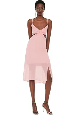 Trendyol Women Midi Skater Regular Woven Dress