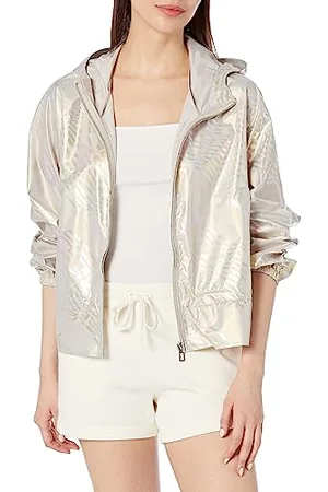 Desigual Padded Galactic Irredescent Sports Jacket 22WWEW50