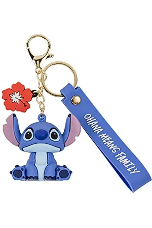 Disney Peers Hardy - Lilo and Stitch Blue and Gold 3D Keychain