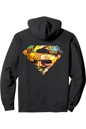 DC Comics Originals DC Superman Logo Mural Pullover Hoodie