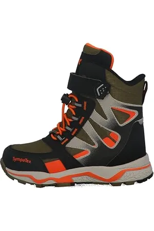 Lurchi 63L0003007 Snow Boot, Black-Olive, 1 UK