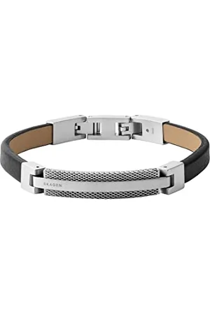 Skagen Bracelet for Men Torben, Inner Length: 180-195 mm Stainless Steel Bracelet, SKJM0208040